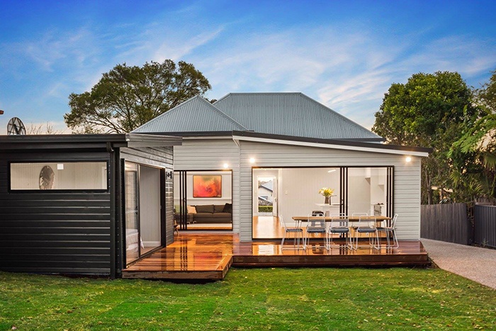 After image of renovated queenslander cottage