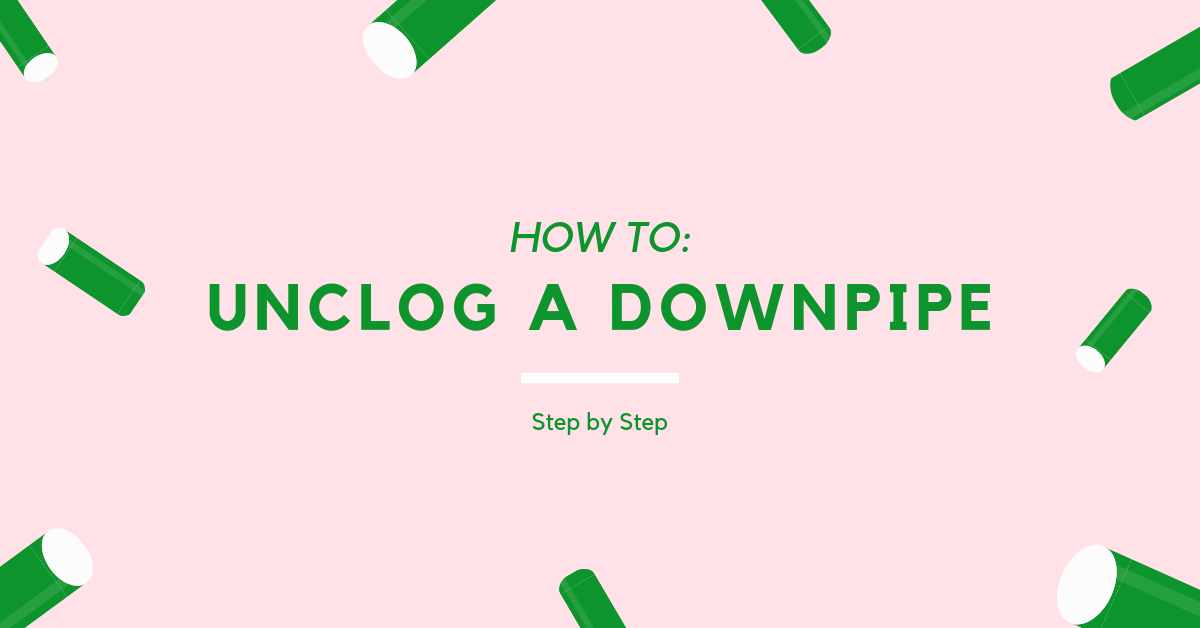 Header image: How to unclog a downpipe