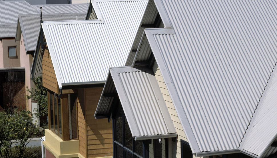 Colorbond metal roofs