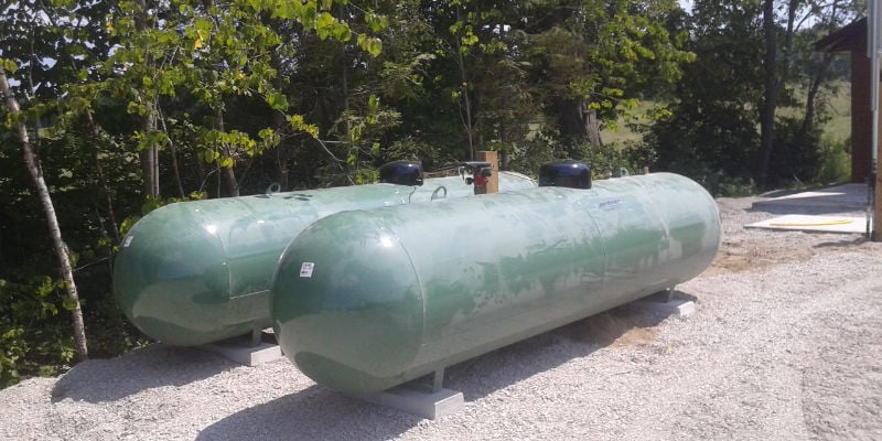250 Gallon Propane Tank for Home Use
