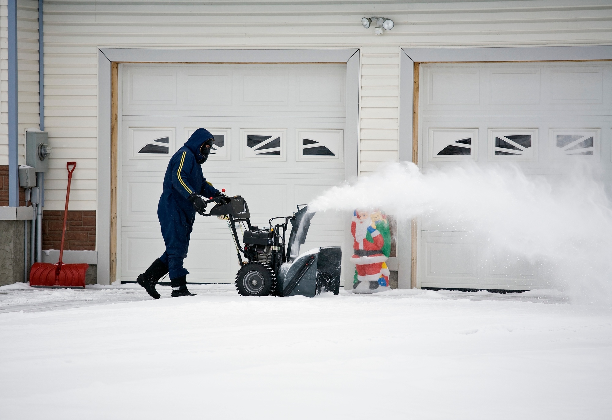 How to Open a Garage Door That's Frozen Closed