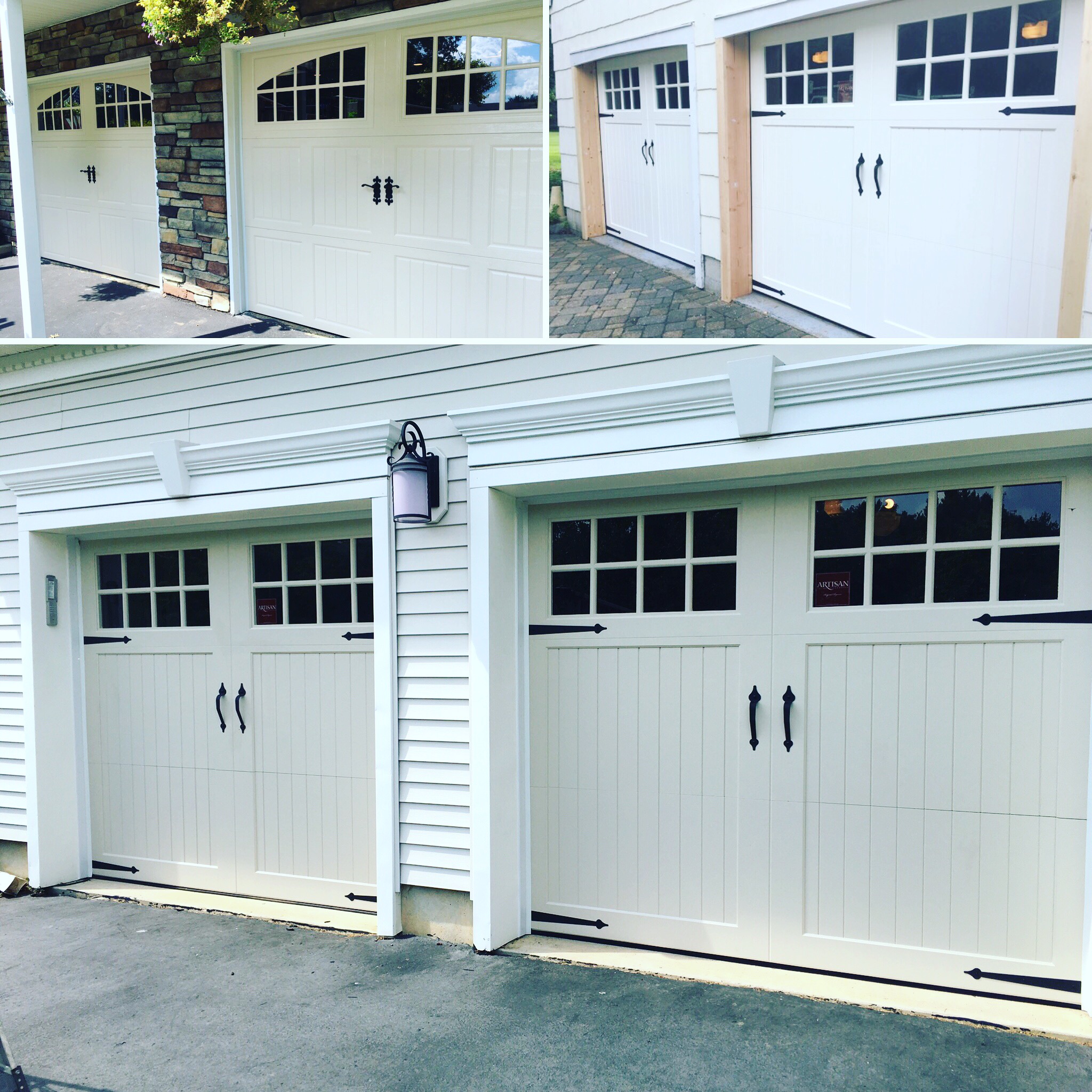 Decorative Hardware Makes Your Garage Door Pop