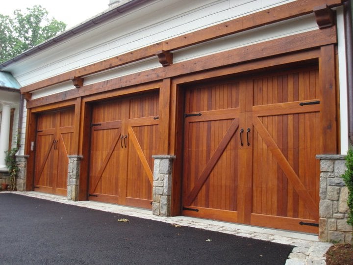  Wooden Garage Door Ideas with Simple Design