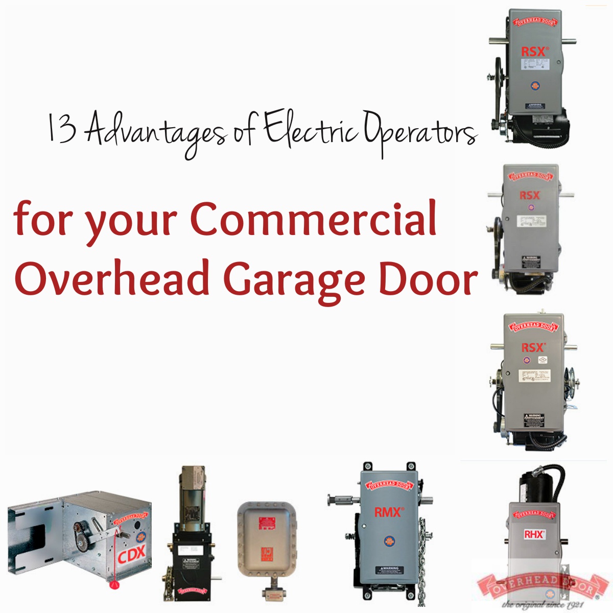 Commercial Door Operators  Overhead Door Company of Akron