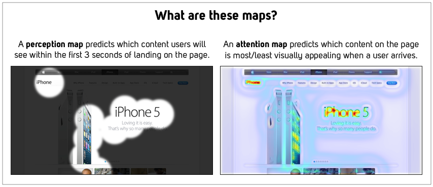 Perception and Attention Map Examples
