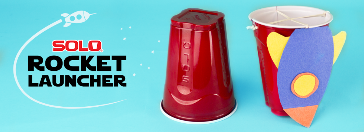 6 Steps To Make Your Own Solo Cup Toy Rocket