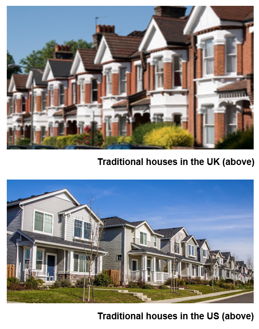 modular houses UK and USA