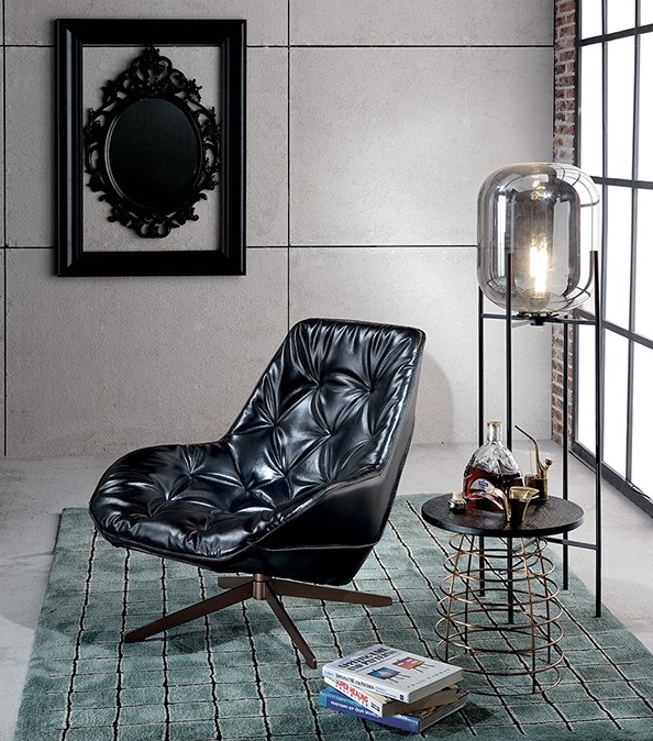 Mobelli-Franklin-Occasional-Chair-In-Black-PU-Lifestyle-Image4