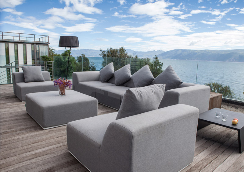 Bravo fully upholstered outdoor lounge suite