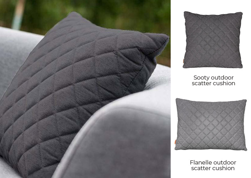 Outdoor scatter cushions