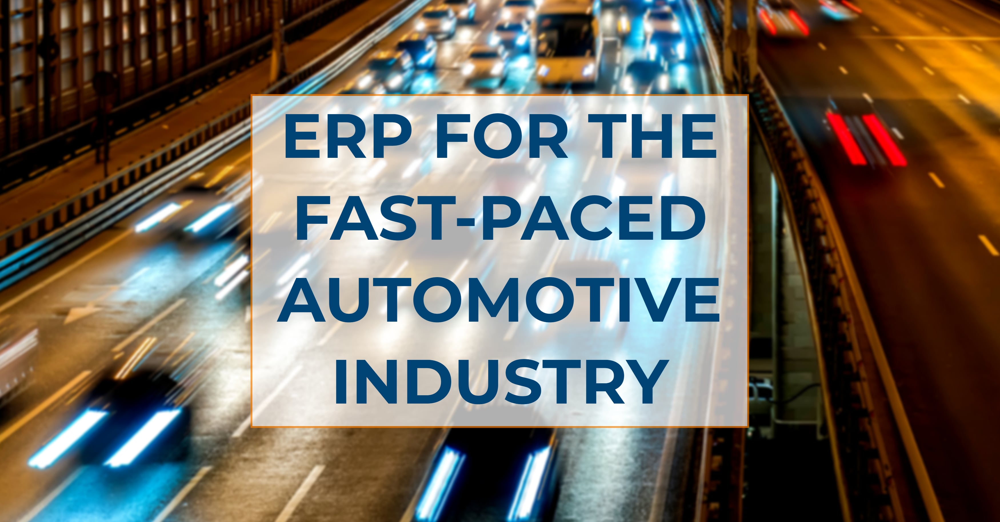 ERP Automotive Industry