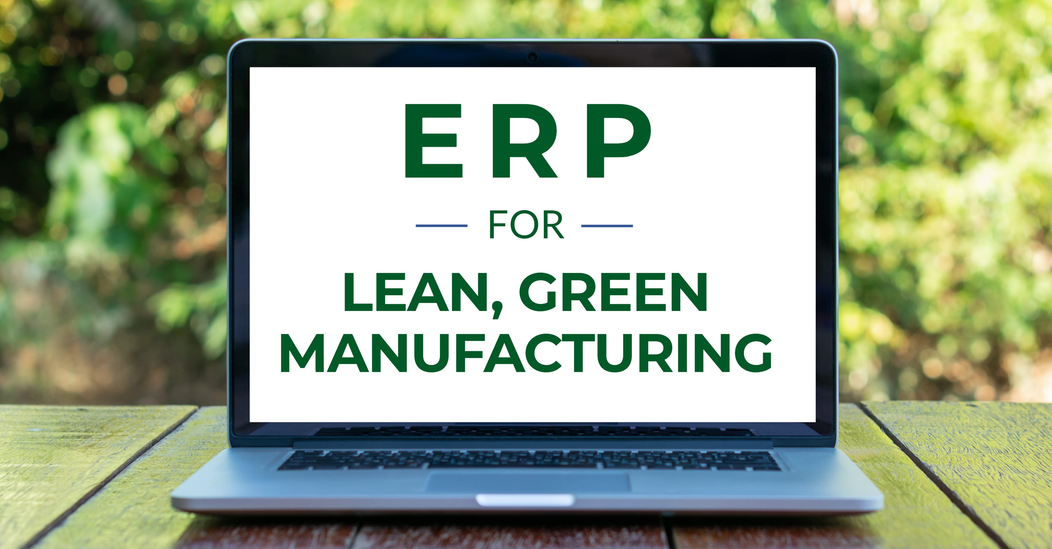 ERP Lean Green Manufacturing