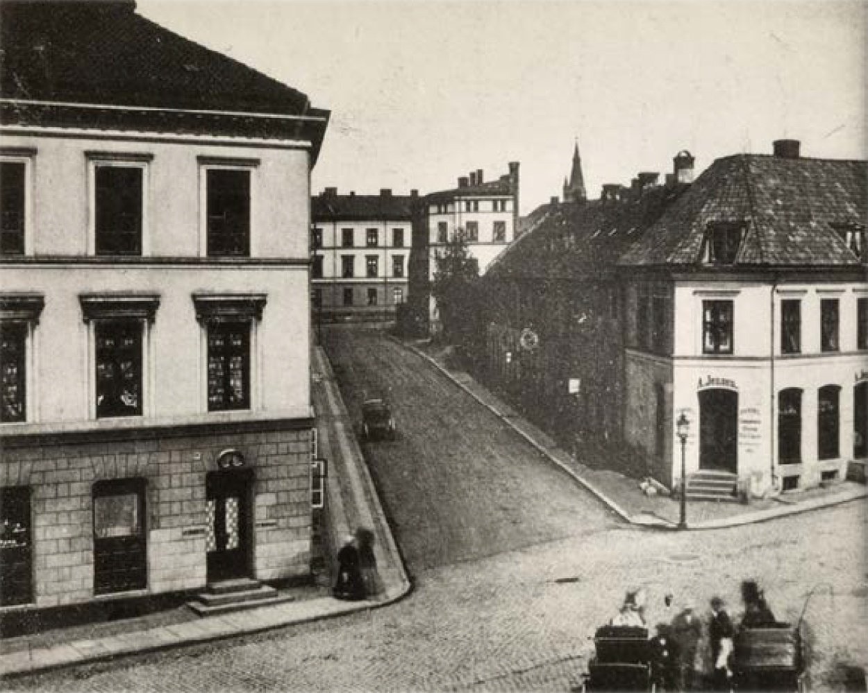 Historisk bilde av Lille Grensen 7.