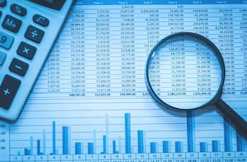 Analysing financial data with a magnifying glass