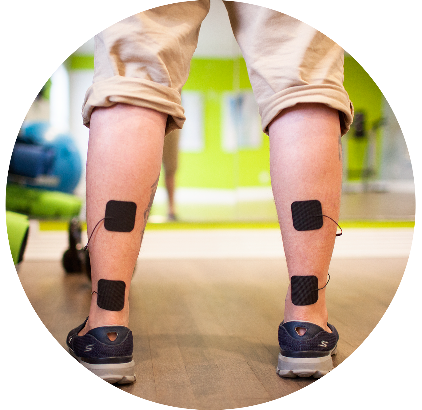 TENS Therapy for Calf strains 