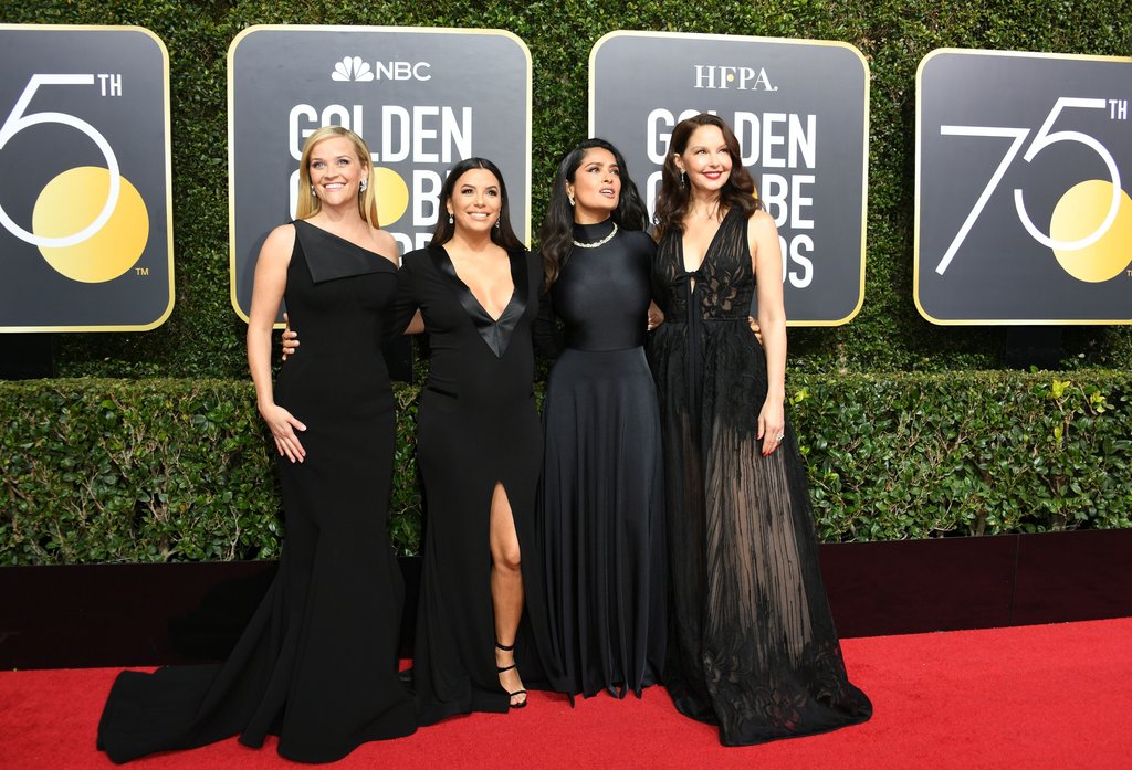 #TimesUp - Beyond Fashion at This Year's Golden Globes