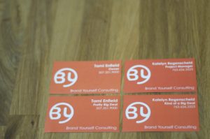 Brand Yourself Business Cards