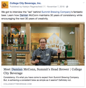 Summit Brewery - Post 1