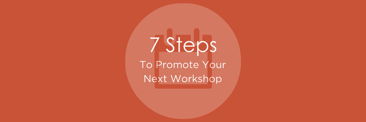 how to promote a workshop marketing