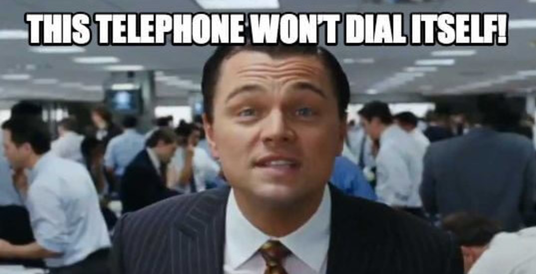 Sales Phones - Wolf of Wall Street