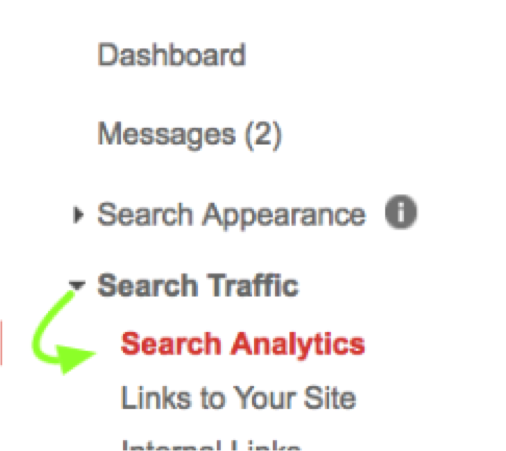 Search Traffic Google Search Console