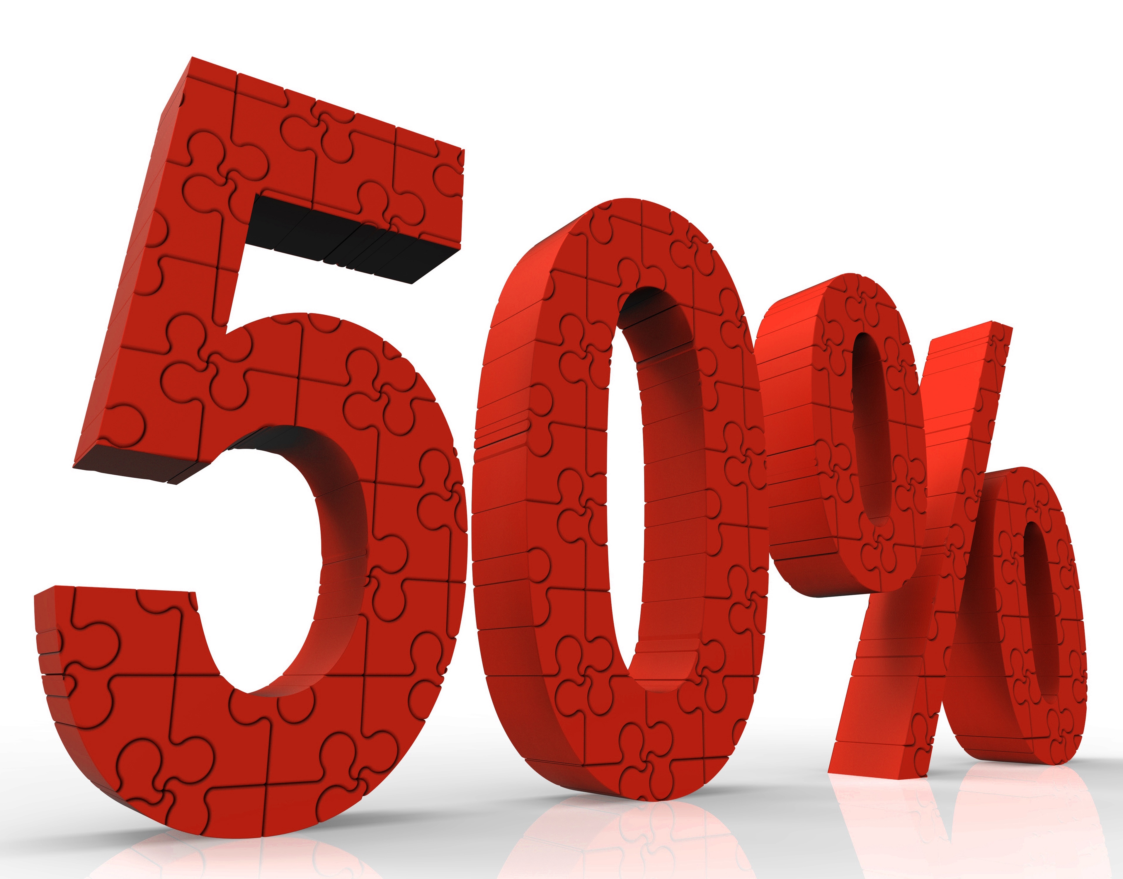 50% of what? The associate myth