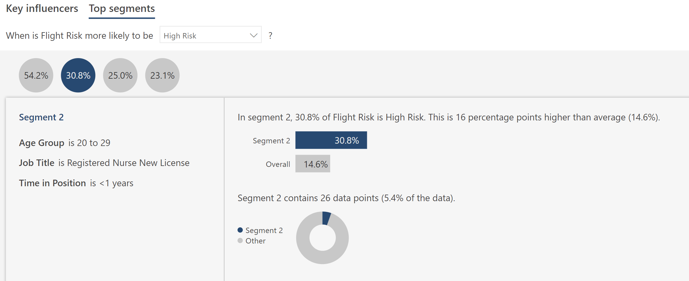 Power BI Showcase Employee Retention 6