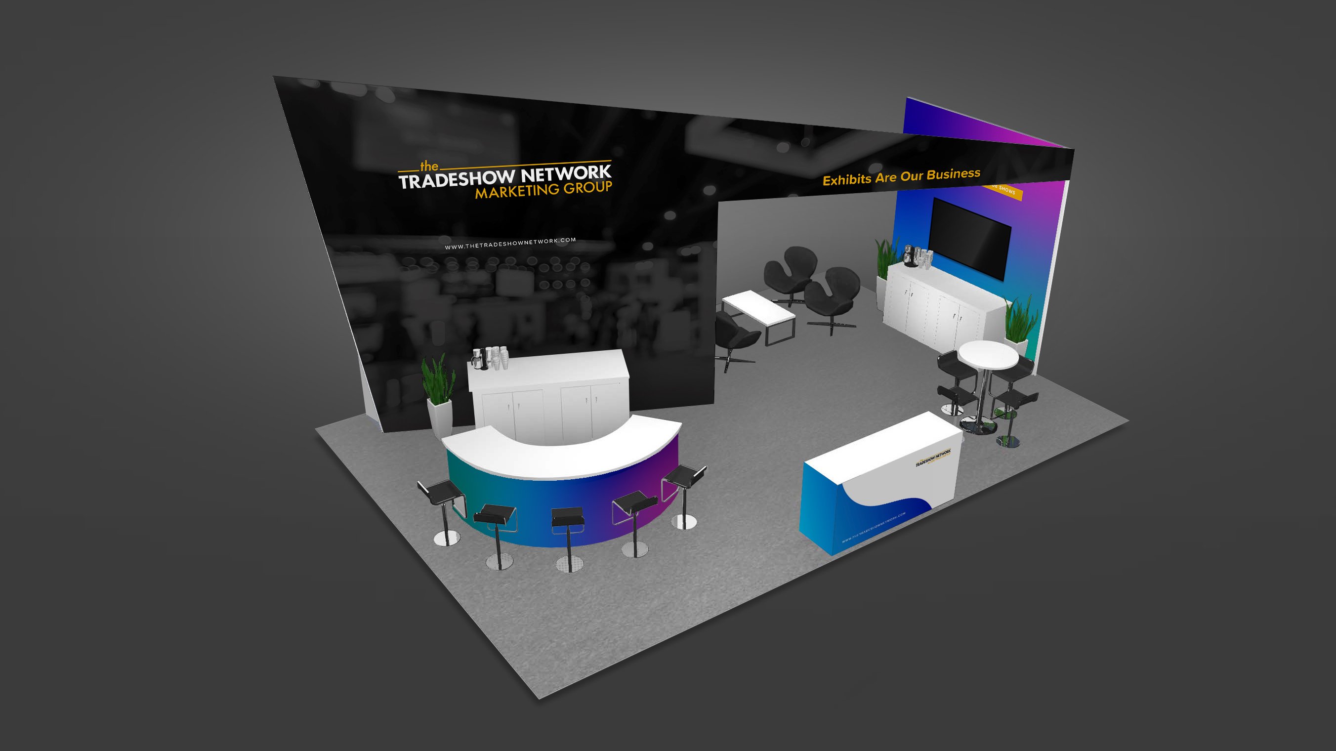 Design Ideas for a 20x30 Trade Show Booth