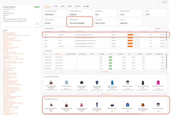 Ometria platform single customer view 