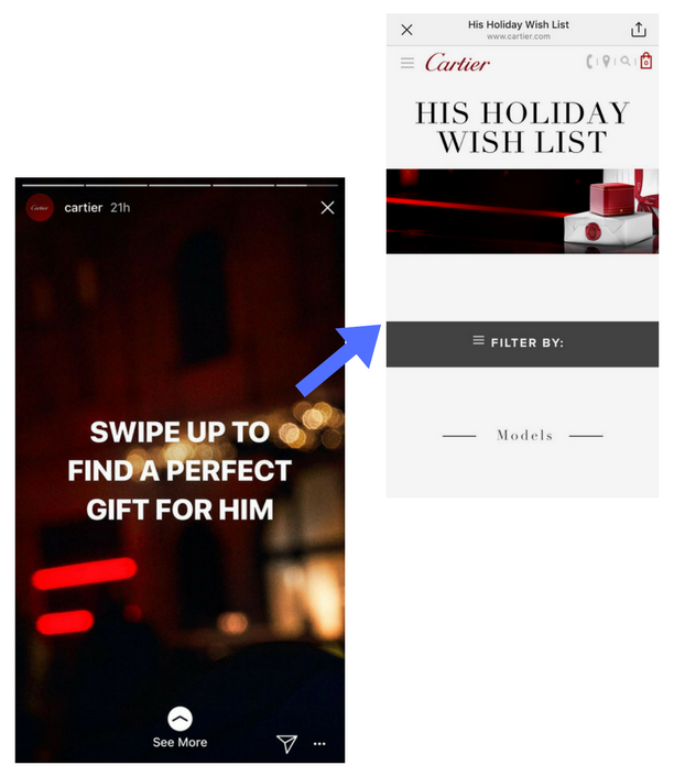 Cartier gift guide promotion ecommerce.png