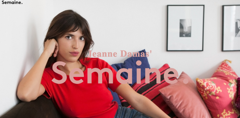 semaine_Jeanne Damas interview_content for ecommerce site