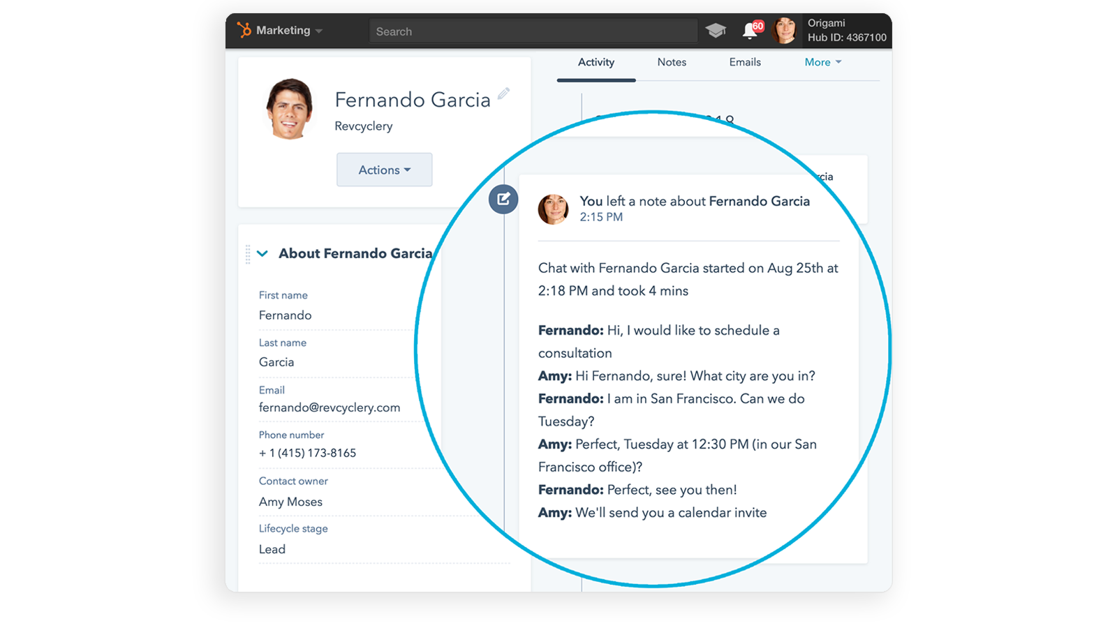 DossierとHubSpotの連携 今すぐ接続