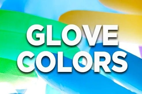 Disposable Gloves for food handling colors