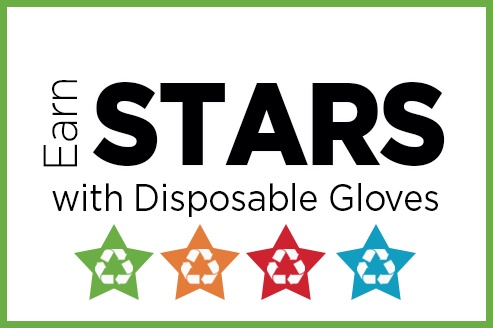 Earn AASHE STARS with Disposable Gloves