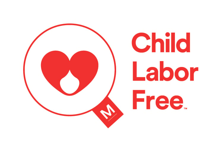 Child Labor Free Certified to Manufacturing Level Logo