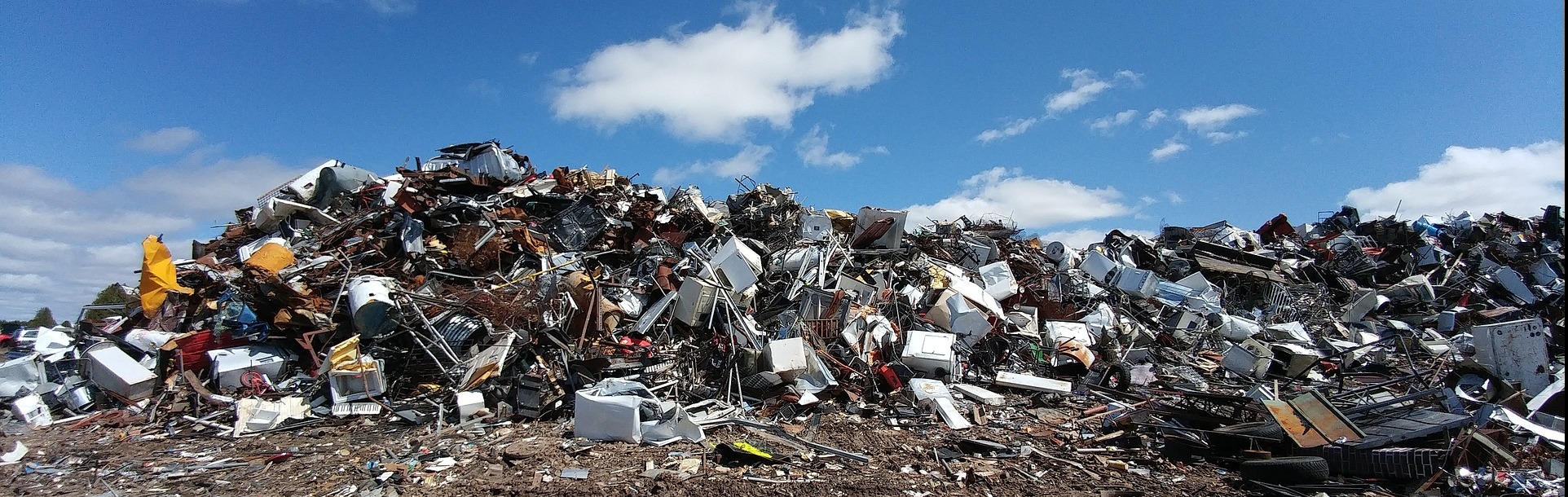 Landfill Garbage Pile Sustainability Cropped Landscape