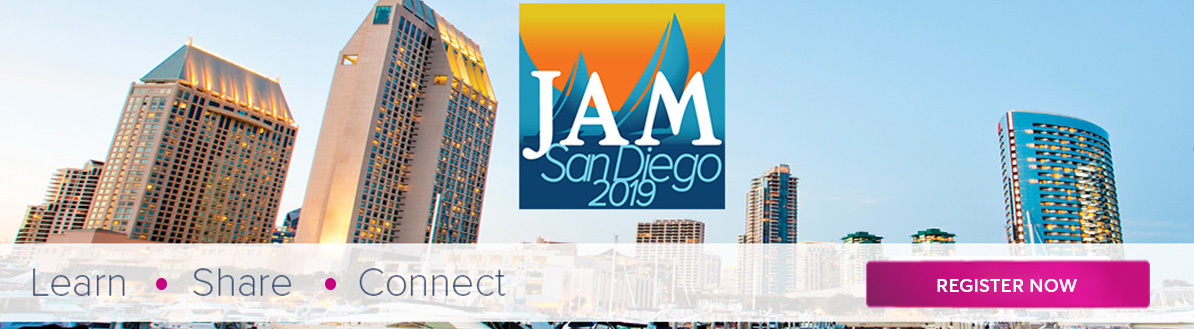Register Now: JAM 2019