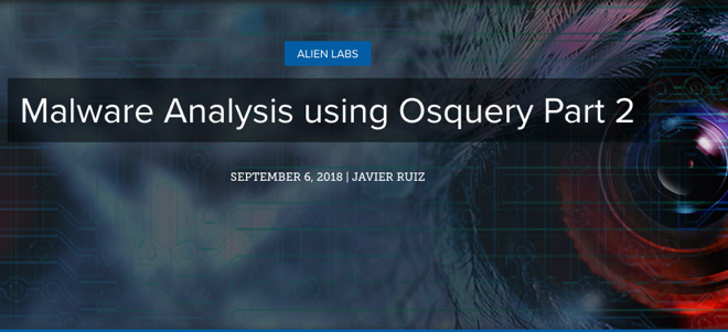osquery threat hunting
