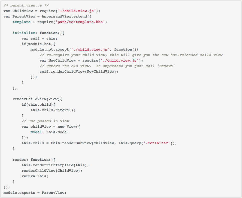 Using Webpack to Hot-Reload Your Backbone-Marionette-Ampersand Project ...