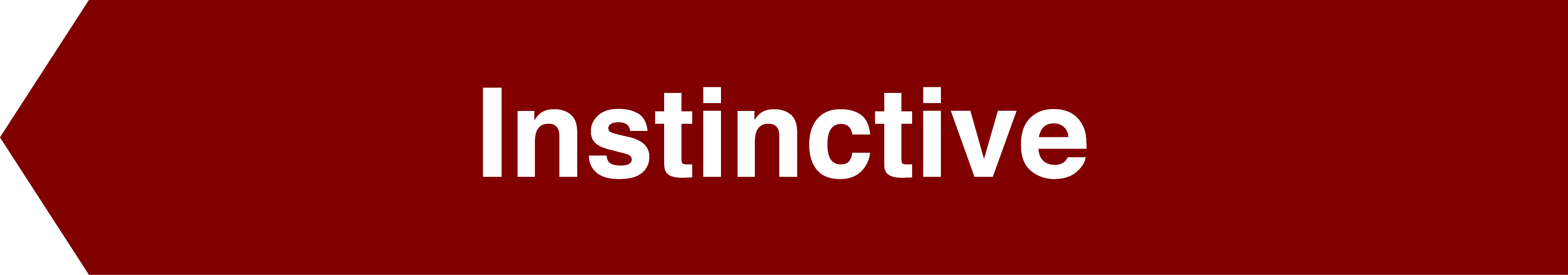 Instinctive