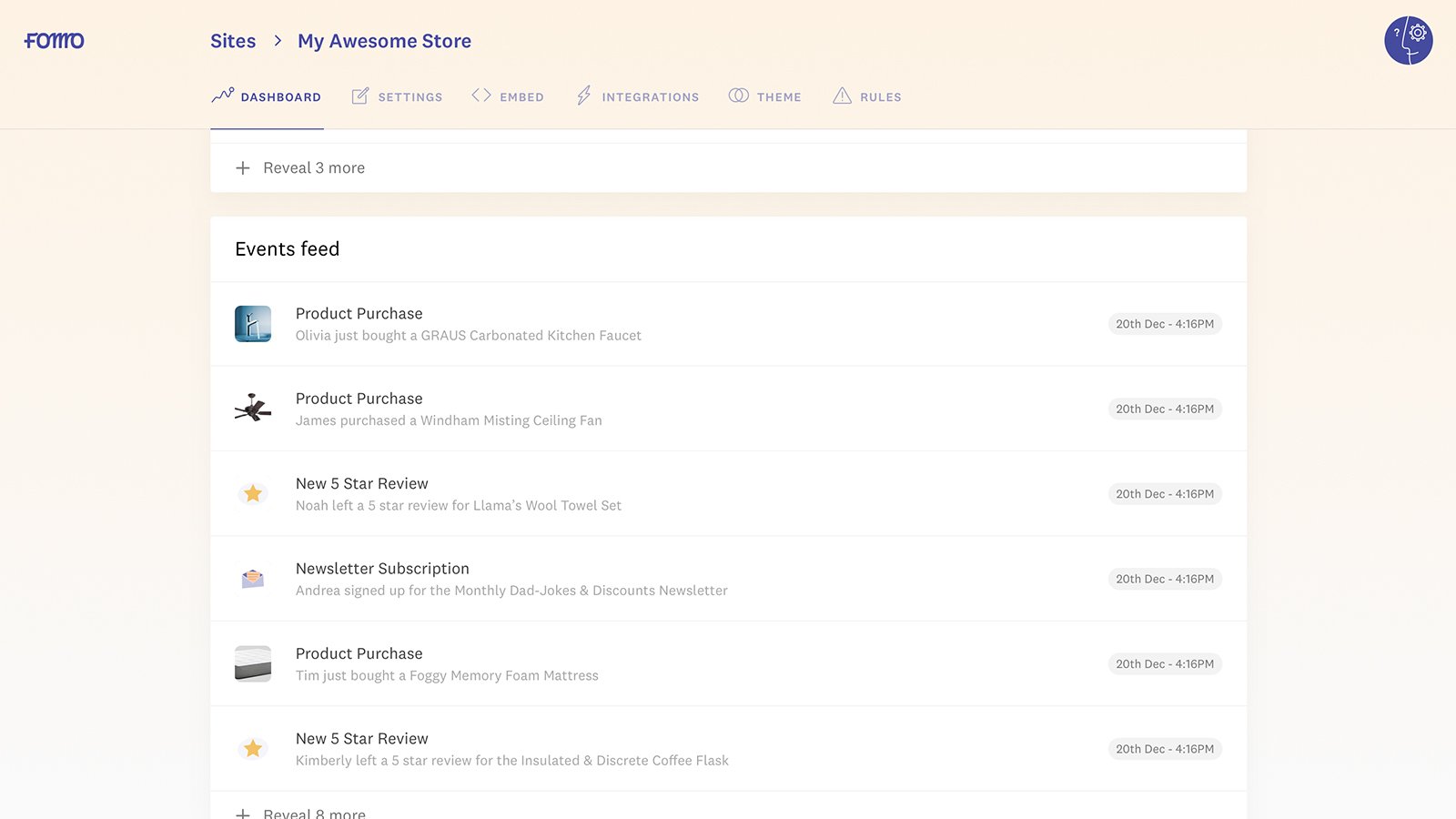 The Online Equivalent of a Busy Store