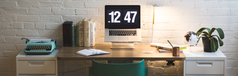 Computer on Desk