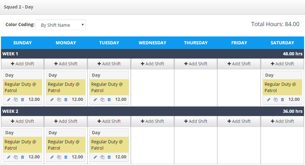 3 Popular Police Schedule Examples For Small Departments