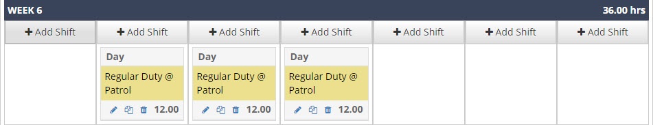 Day Shift Rotation 1 shown in PlanIt scheduling software.