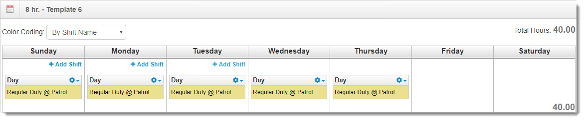 3 Most Common Patrol Schedules for a 100+ Person Police Department