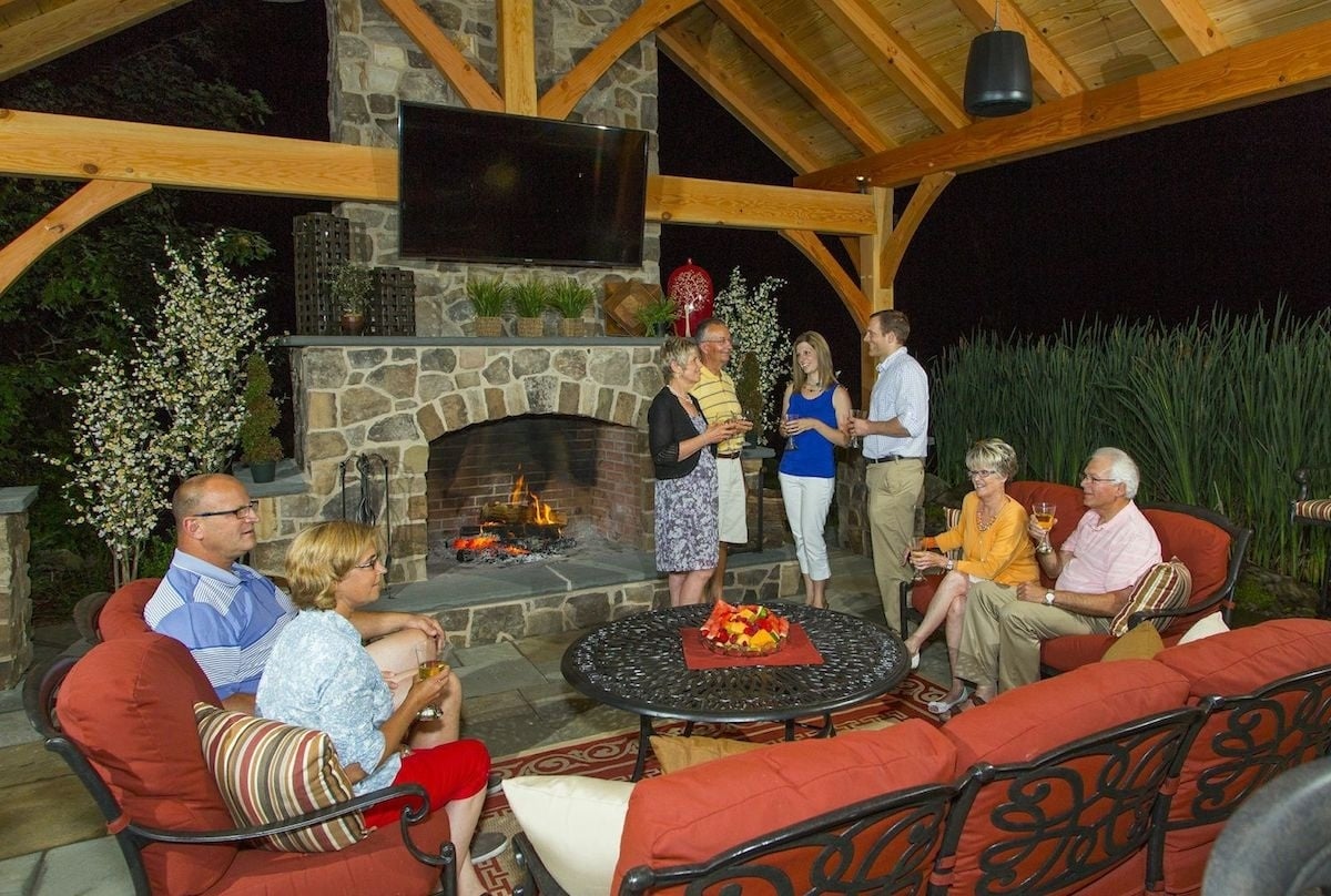 The Burning Question: An Outdoor Fireplace vs. a Fire Pit?