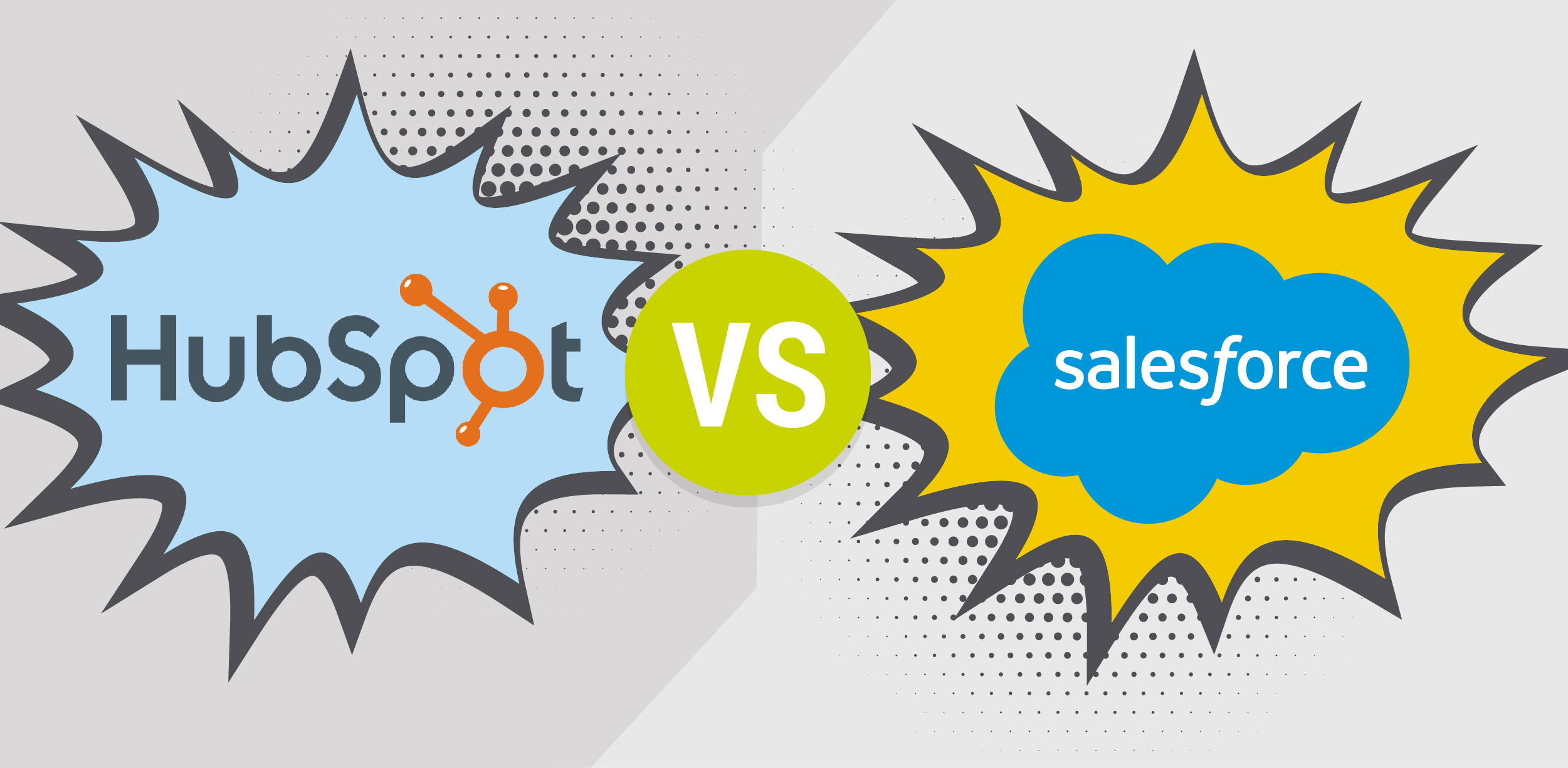 The battle of CRMs HubSpot vs Salesforce