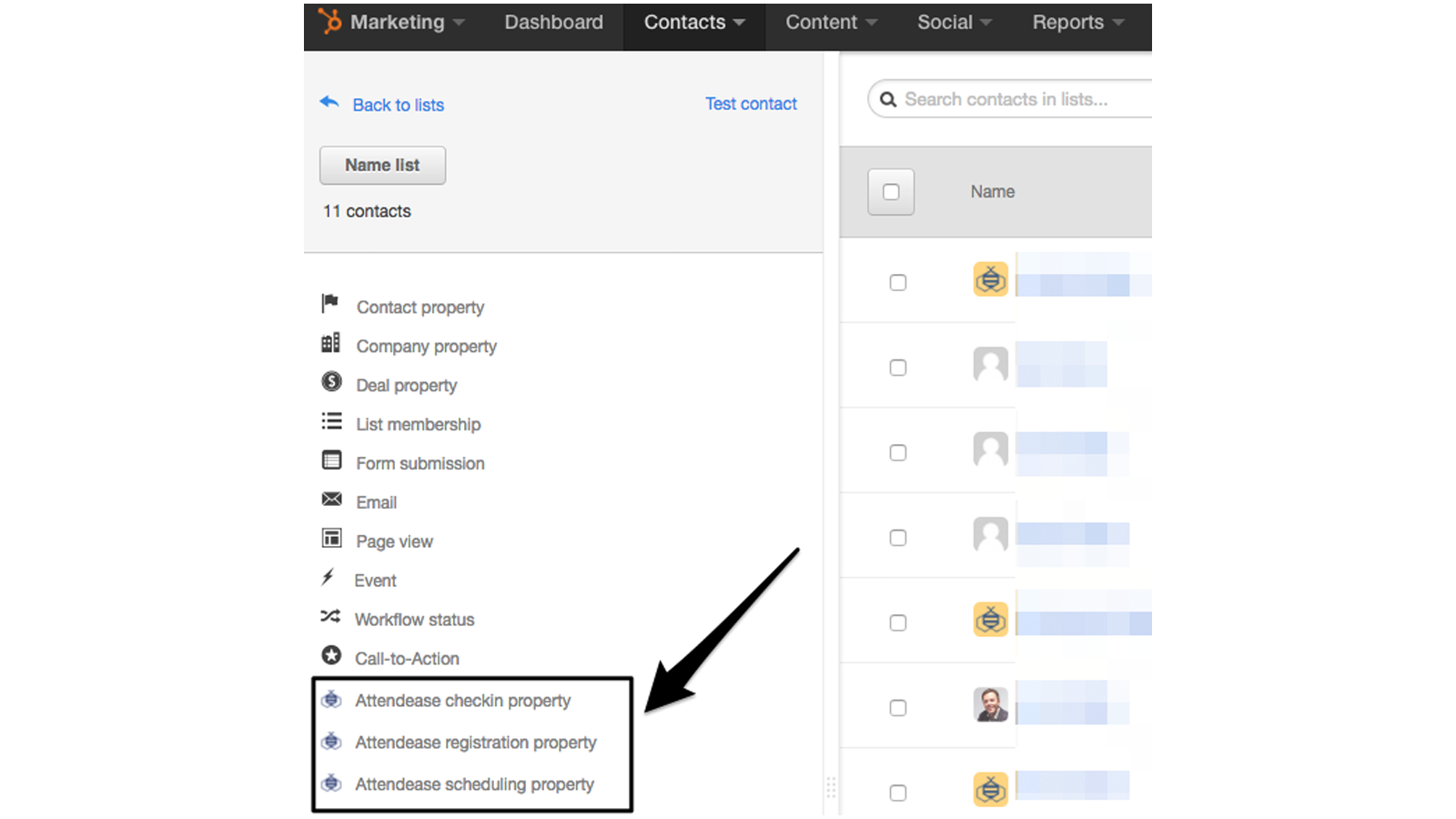 Create lists to target custom groups