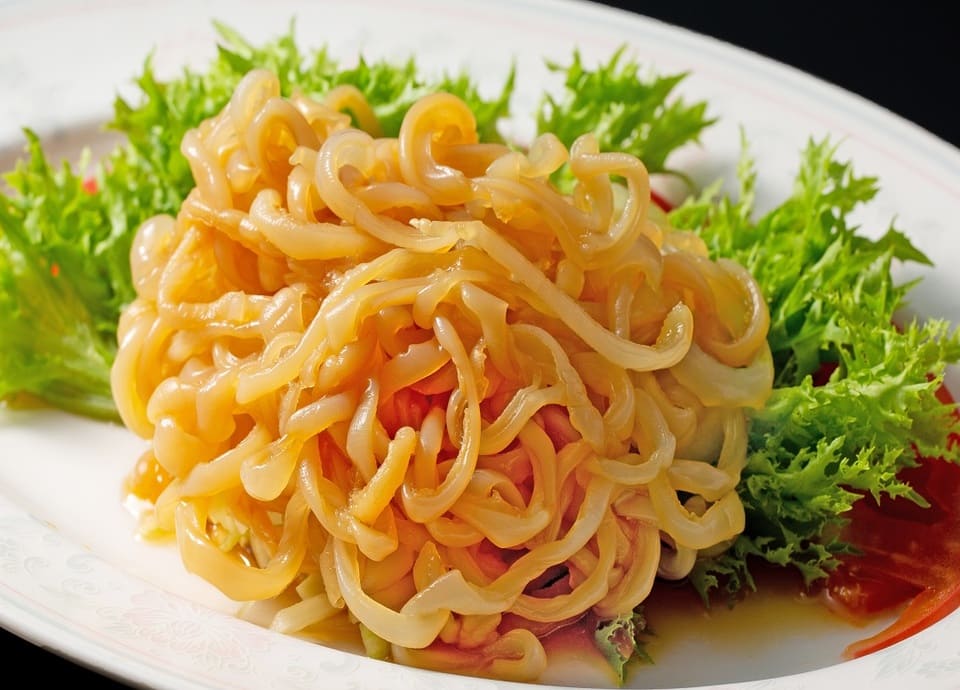 前菜<br>クラゲの冷菜