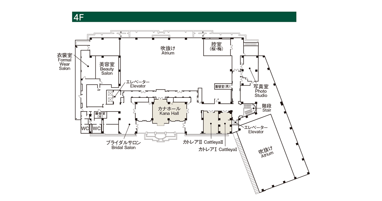 施設・フロアガイド 4階